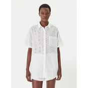 LAUREN RALPH LAUREN Srajca 21484383 Bela Relaxed Fit
