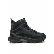 Merrell Čevlji treking čevlji grafitna 46 EU Moab Speed Strike Thermo Mid Wp