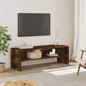 TV ormaric boja dimljenog hrasta 120x40x40 cm konstruirano drvo