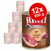 Varčno pakiranje RINTI Singlefleisch 12 x 800 g - Čisti piščanec