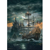 CLEMENTONI Puzzle 1500 delova The Pirates Ship