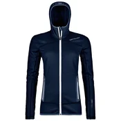 Ortovox jakna iz flisa s kapuco dark navy Gr. L