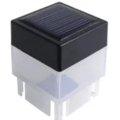 KJB Solarna LED svetilka za steber ali ograjo, bela svetloba