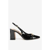 Čevlji s peto NINE WEST PD0023-01 Črna