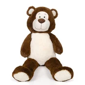Alltoys Plišasti medved temno rjave barve, 100 cm