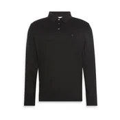 Calvin Klein Polo majica LV040EM909 Črna Regular Fit