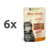 Almo Nature HFC Complete Kitten - piščanec 6 x 55 g