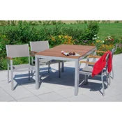 Gardenson Vrtna Garnitura Naxos, Siva, 5-Delno