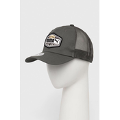 Kapa sa šiltom Puma boja: crna, s aplikacijom, 24046