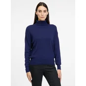 Navy Blue Womens Turtleneck Sweater ORSAY - Womens