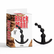 Vibrirajuće analne kuglice – Black Mont