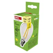 LED žarnica Filament Mini Globe/E14/3,4 W (40 W)/470 lm/Toplo bel