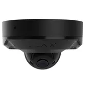 Ajax Systems 126268.214.BL1 Kamen s kupolo DomeCam Mini HL 5 Mp 2.8 mm - črna