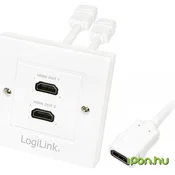 LOGILINK HDMI Razdelnik bijela 10cm AH0015