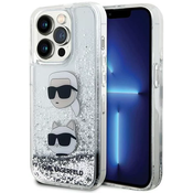 Etui za telefon Karl Lagerfeld iPhone 14 Pro 6.1 boja: srebrna