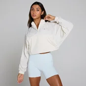 MP Womens Tempo Ultra 1/4 Zip Woven Jacket - Mist - M