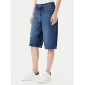 Guess Jeans Jeans kratke hlače W5YD1D D5R22 Modra Regular Fit