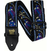 Ernie Ball Classic Jacquard Guitar/Bass Strap Tekstilni kitarski pas Purple Pleasant Pheasant