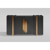 Livin Hill Komoda, ST023B, 160x90x40 cm, črna
