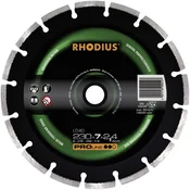Rhodius Dijamantna rezna ploca, segmentirana Rhodius 394138 promjer 230 mm unutarnji promjer 22.23 mm 1 kom.