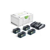 FESTOOL SYS 18V 4x5,0/TCL 6 DUO Set akumulatorjev in polnilnika