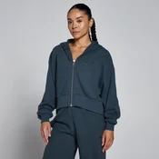 MP Womens Lifestyle Zip Through Hoodie - Faded Blue - XS