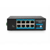 ExeLink ISF1009 8*10/100 neupravljivi industrijski switch Base -TX ports 1*10 Base-FX SC Ports ( EXE242 )