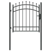 Vrata ograje s bodicami EMMEN 104 x 97 cm Zaklenljivo