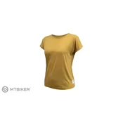 Sensor MERINO AIR traveller ženska majica, mustard (L)