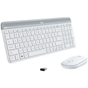 LOGITECH MK470 Slim Wireless Combo - OFF-WHITE - US INTL