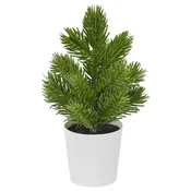 VINTERFINT Umetna lončnica, notranji/zunanji božično drevo/zelena, 6 cm