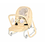 LORELLI Ležaljka za bebe ELIZA CUTE ELEPHANT (2023) žuta