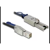 Delock SAS Kabel: SFF8644-SFF8088, 2m