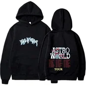Astroworld pulover s kapuco - S