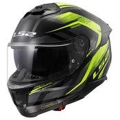Integralna motociklisticka kaciga LS2 FF808 Stream II Fury crno-fluo žuta