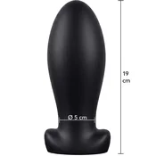 Hidden Desire Extreme Heavy Anal Stretcher Plug Black XL