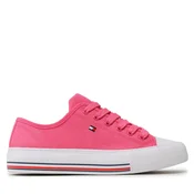 Modne superge Tommy Hilfiger Low Cut Lace-Up T3A9-32677-0890313 S Roza