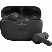 Slušalice JBL Vibe Beam, bežične, bluetooth, mikrofon, in-ear, crne JBLVBEAMBLK