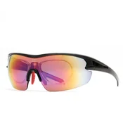 Travel Buddies Unisex naocare za sunce, Crno-crvene