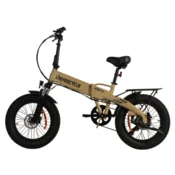 UNIVERCYCLE UNIVERCYCLE B1 Zložljivo električno kolo, 48 V 12,5 Ah odstranljiva baterija, 20-palčno debelo kolo, kaki, (5000255698)