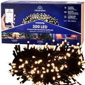 I illumination (SMART) lučke 200 LED, topla bela, omrežene, zunanje