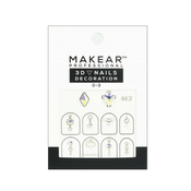 NAIL ART 03 Dekorativne nalepnice za nokte sa cirkonima |MAKEAR COSMETICS| Kozmo
