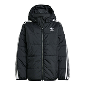 adidas Zimska jakna adicolor IY4812 Črna Loose Fit