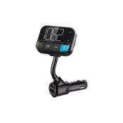 Xwave BT55 FM transmiter za kola/Bluetooth/LCD/mp3/wma/wav/flac/2X USB/punjenje QC3.0+5V/2.4A /Handsfree