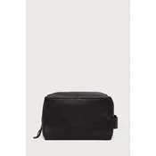 AllSaints kozmetična torbica moška usnjena HAVEN LTHR WASHBAG