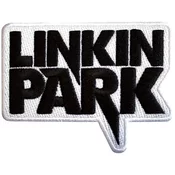 Linkin Park Black Logo Iron-On Patch Black