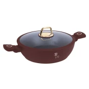 shumee PLOŠČATI TITANOV LONEC S POKROVOM 30 cm BERLINGER HAUS BH-8039 LEONARDO