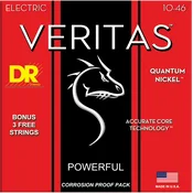 DR Strings VTE-10 Veritas 6-Pack Strune za električno kitaro