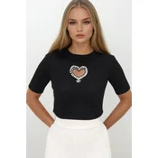 Trend Alacati Stili Ženska bluza Alc-X14177, Crna