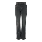 PIECES Kavbojke PCKELLY siv denim